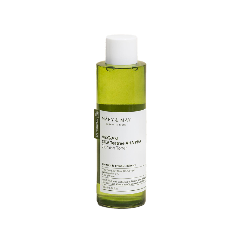 Vegan CICA Tea Tree AHA PHA Toner