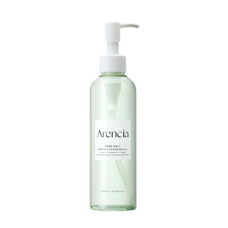 Pore Melt Mochi Makeup-Removing Cleansing Oil, Rice Amino Acids HD, Vitamin E, Cica, & Ceramide