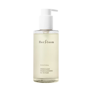 Green Clear Vegan Cleansing Oil To Foam